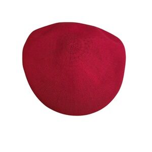 Kangol Tropic 504 Flat Cap Red Medium Ivy Hat 0287BCHW